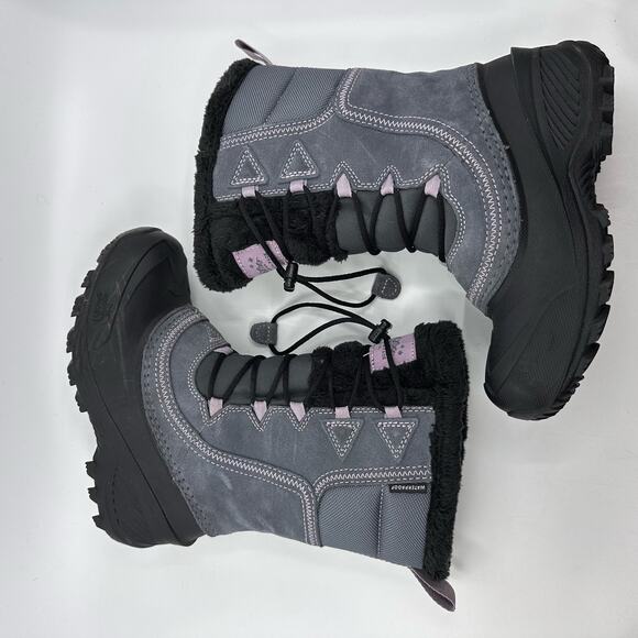 The North Face Youth Shellista Lace III Winter Boots Big Kids Size US1 UK13 EU32 - Picture 10 of 12
